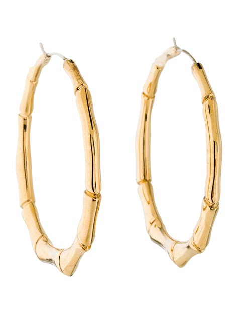 gucci bamboo earrings.